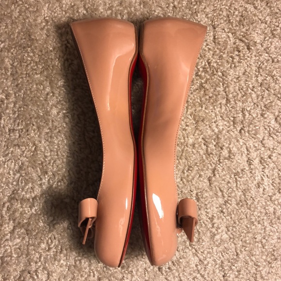 Christian Louboutin Nude Flats - Picture 5 of 11